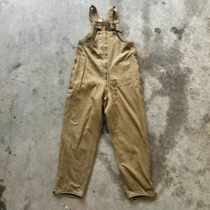 Vintage 40s WWII Armored Tanker Combat Trousers Overalls Size Small